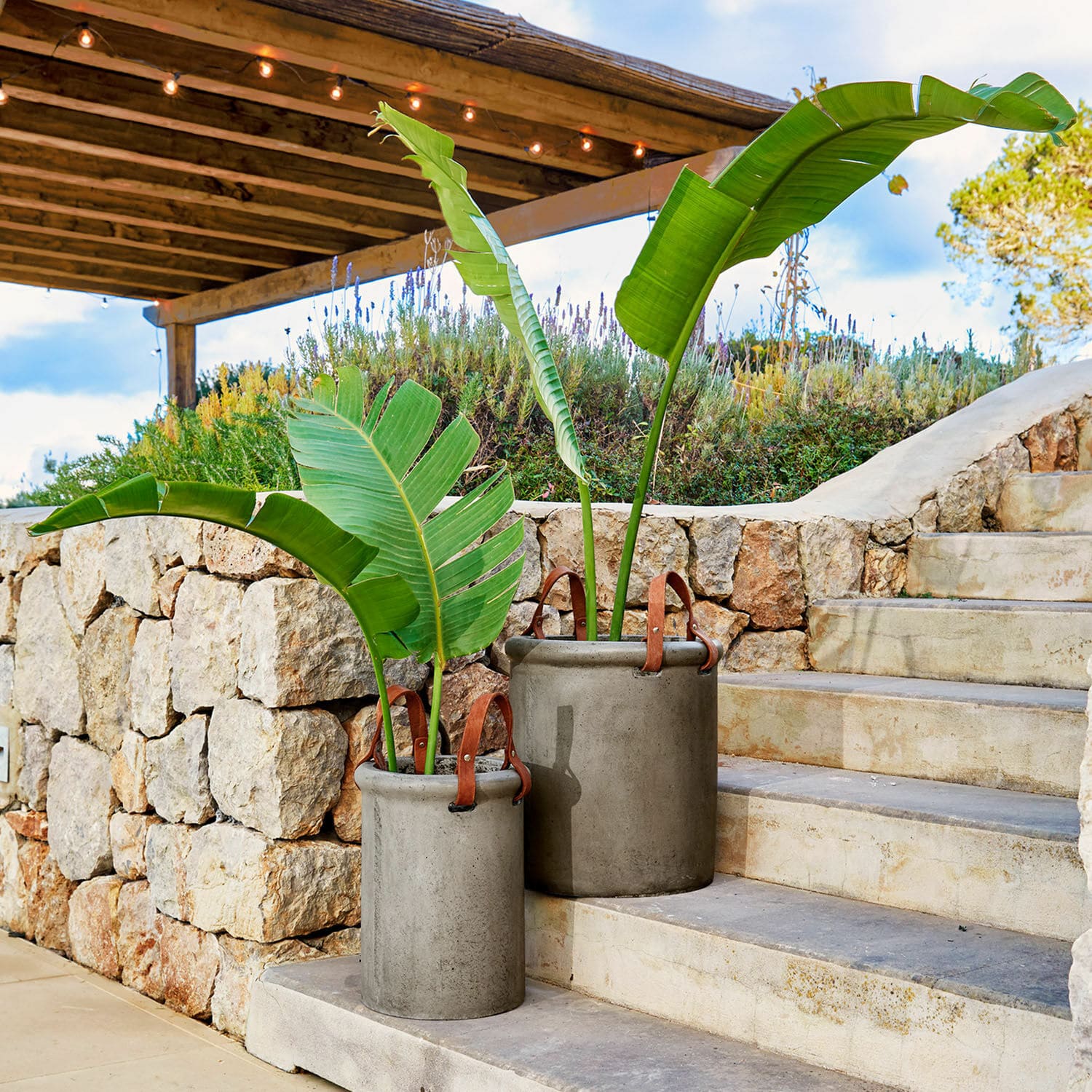 Obaly na květináč, 2dílná sada Tessonet