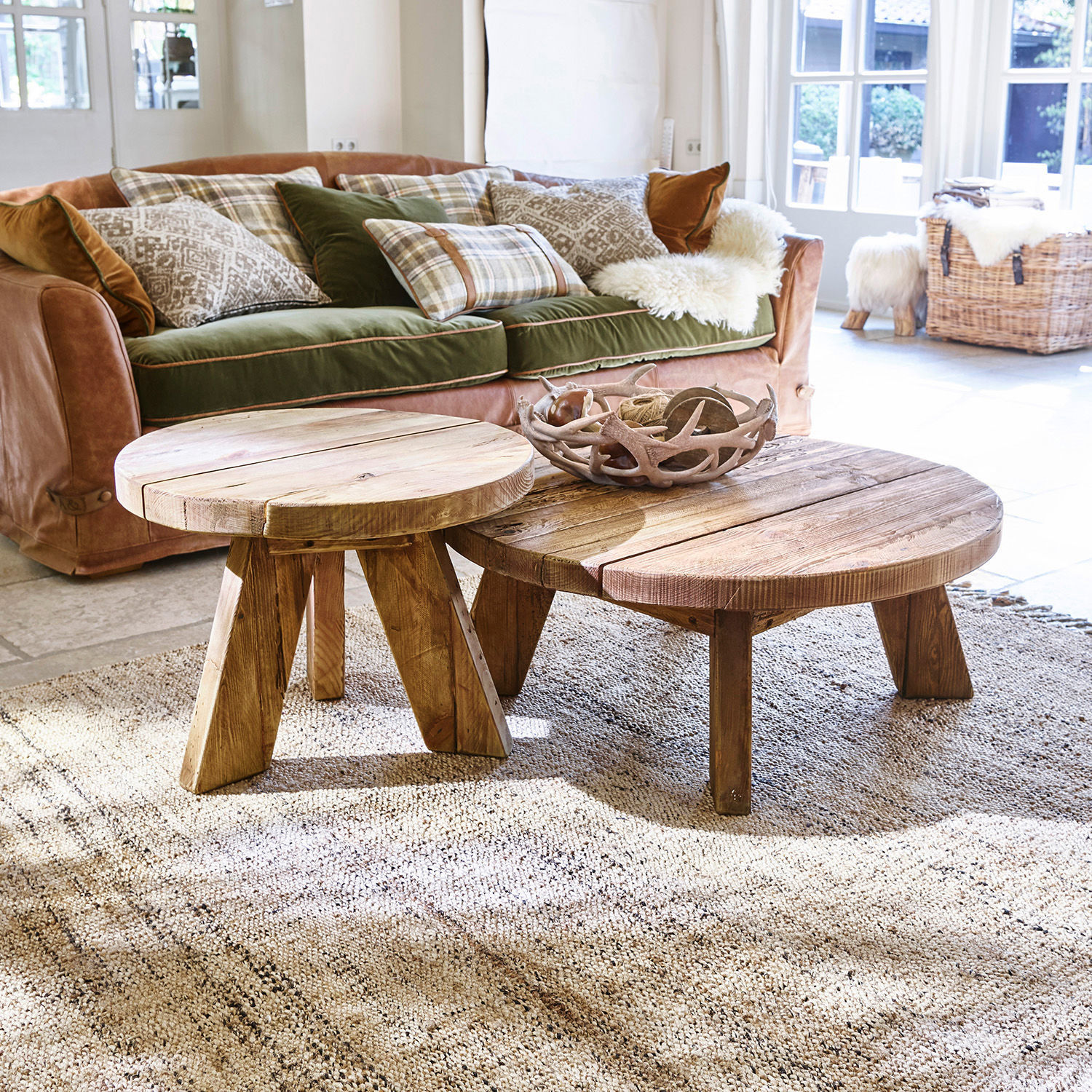 Konferenční stolky, 2dílná sada Oteley