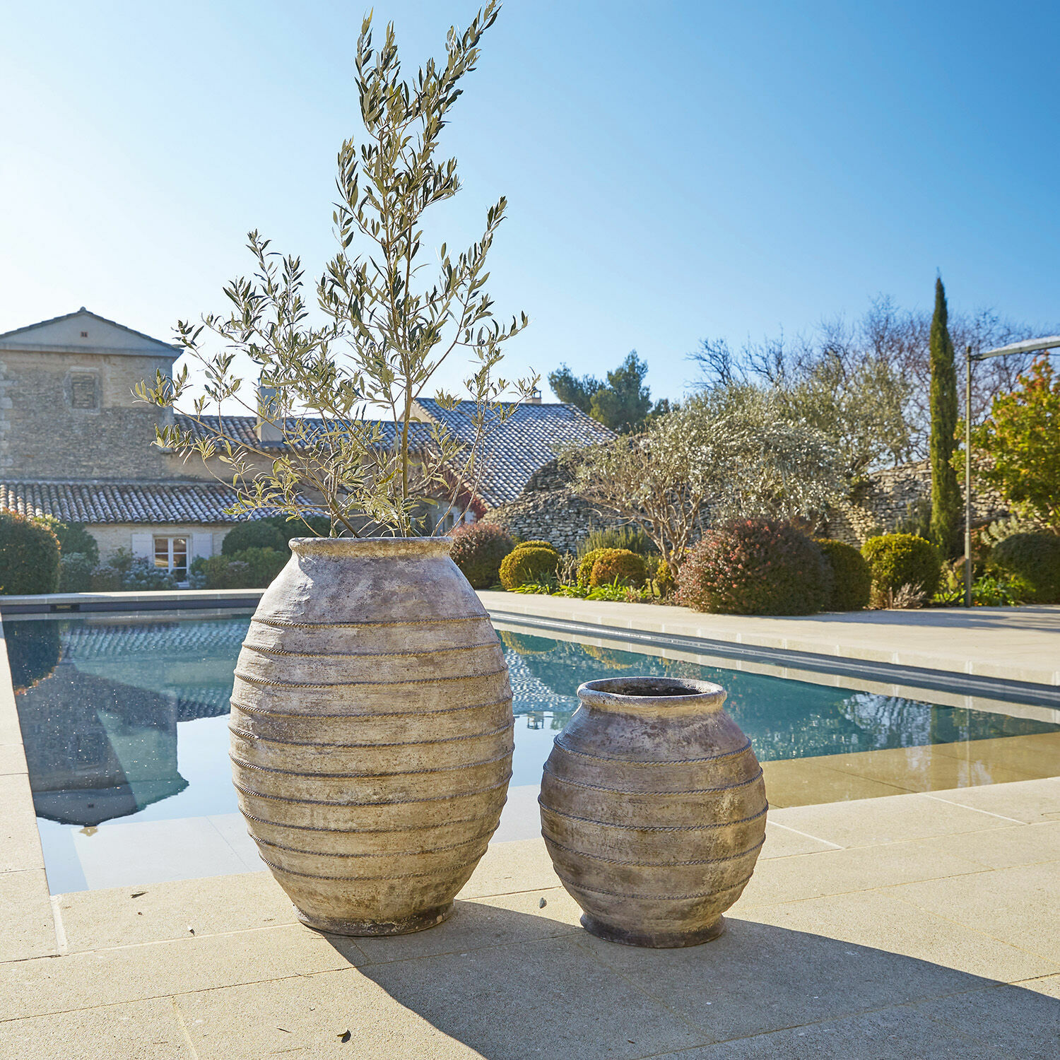 Obaly na květináč, 2dílná sada Aulan