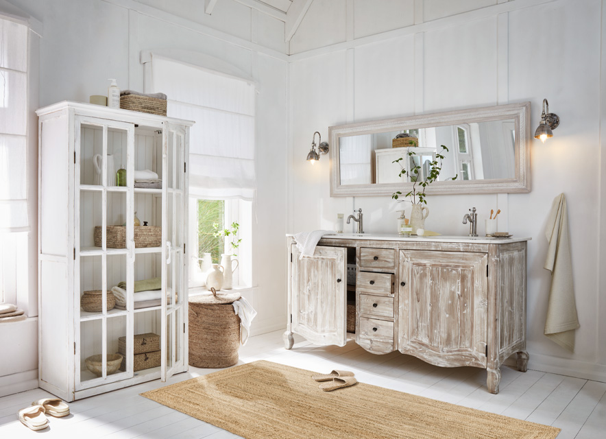 Domácí lázně ve stylu Shabby Chic