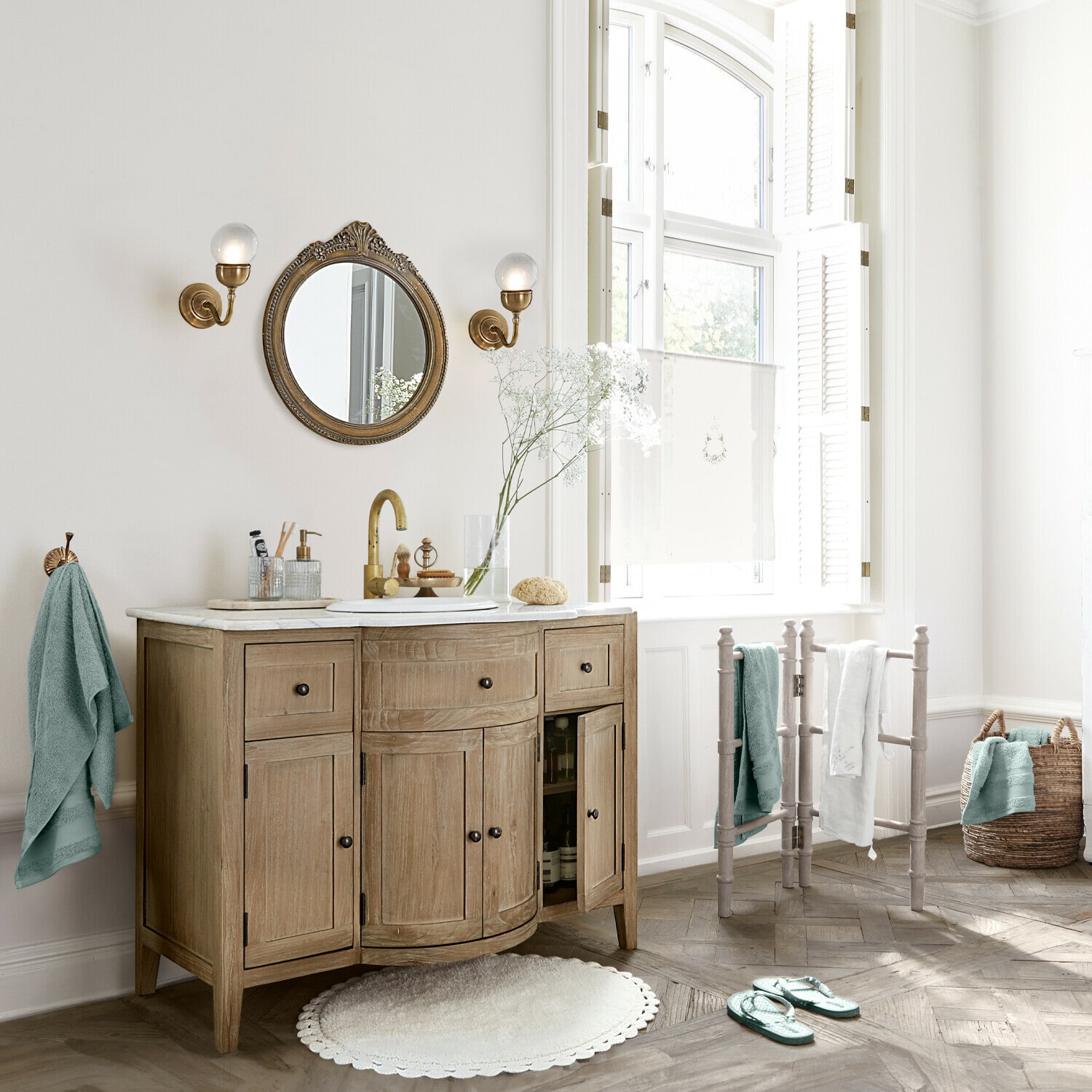 Krátká záclona Bréteny