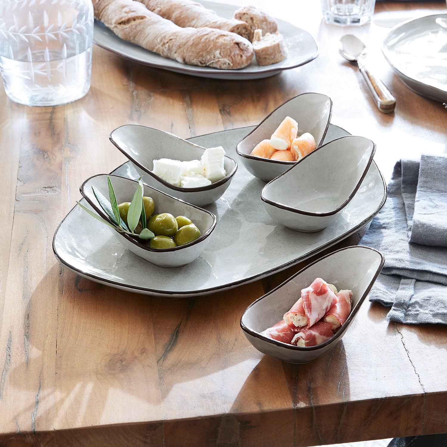 Servírovací mističky, 6dílná sada Biarré