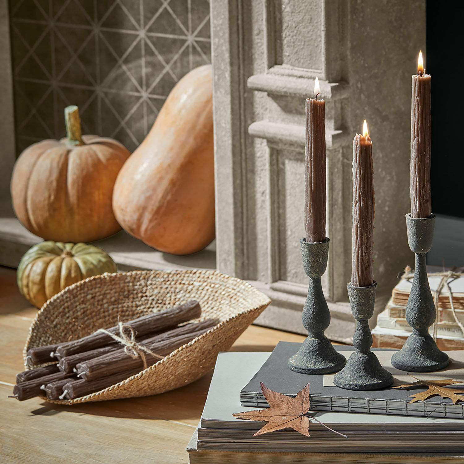 Svíčky, 12dílná sada Calviano