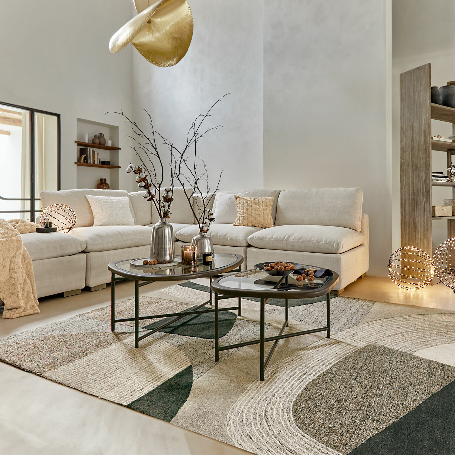 Konferenční stolky, 2dílná sada Kembria