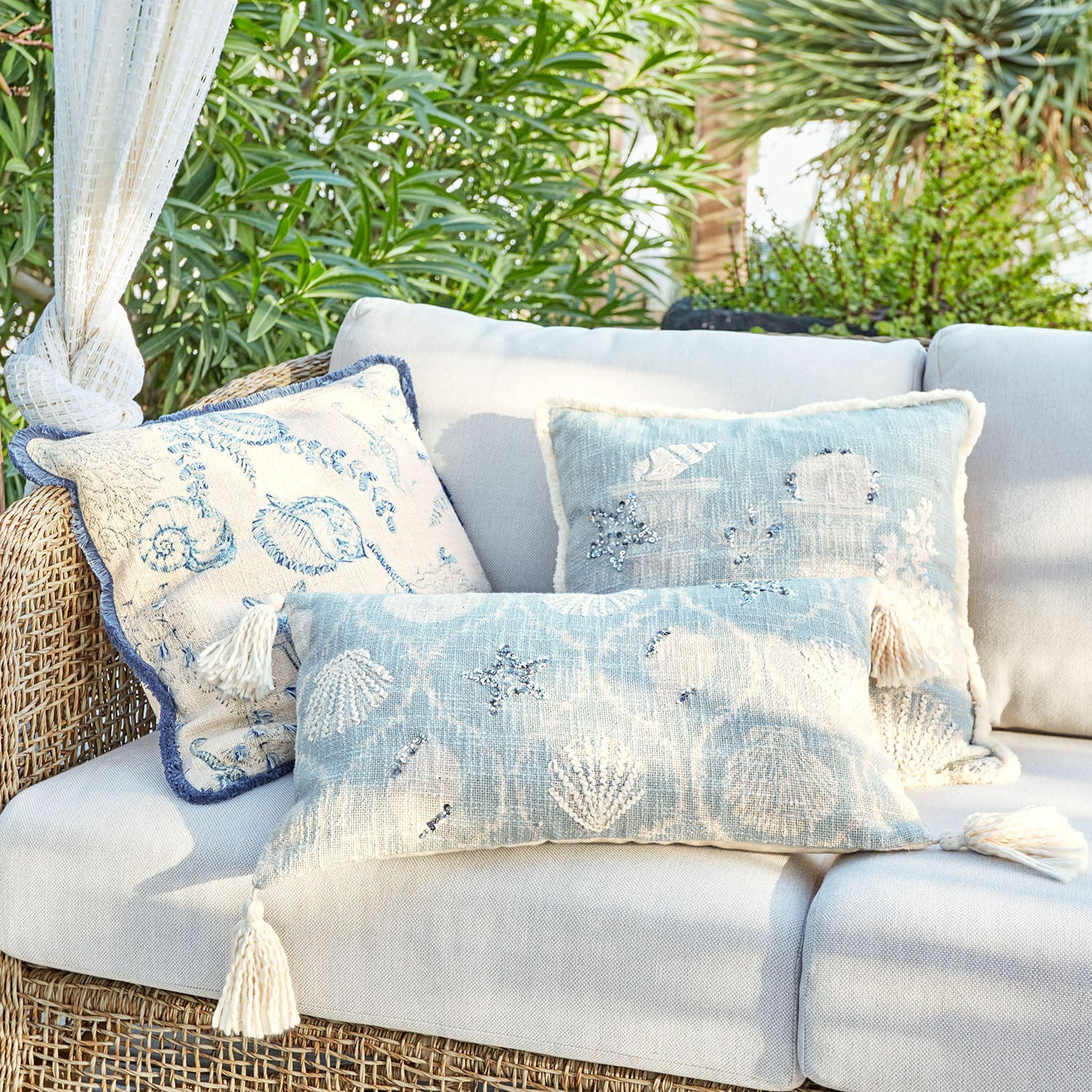 Povlaky na polštářky, 3dílná sada Calerand