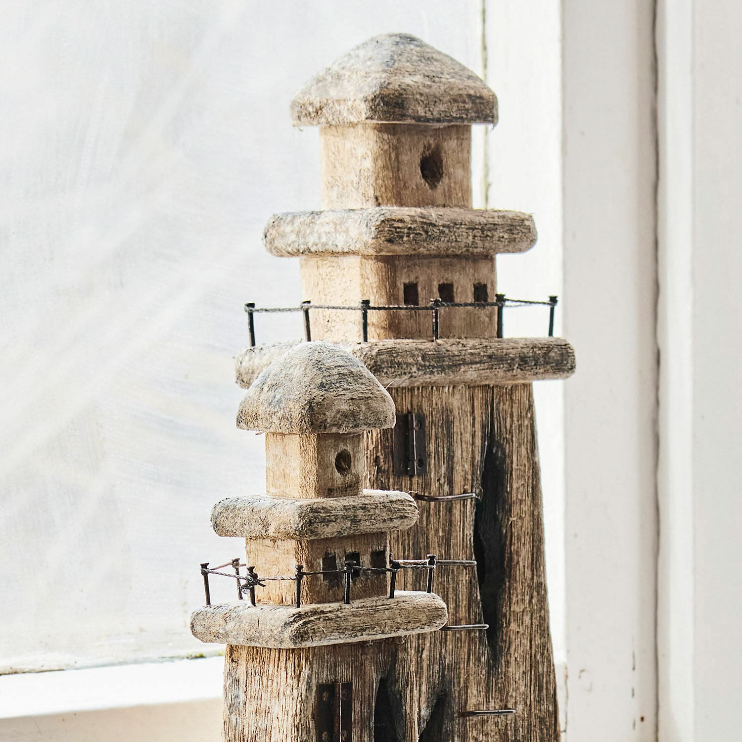 Dekorační majáky, 2dílná sada Bourgneuf