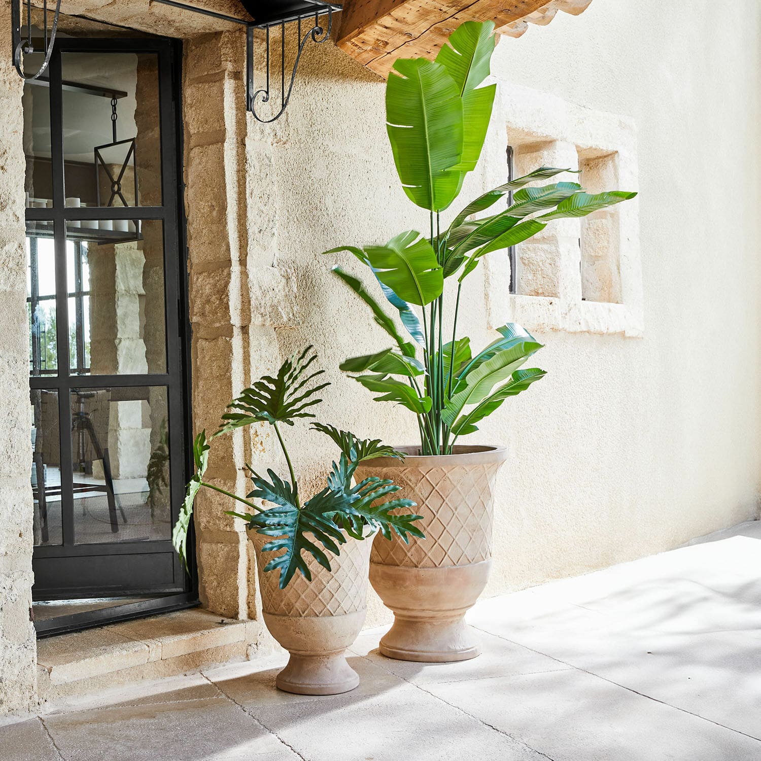 Obal na květináč, 2dílná sada Kivolex