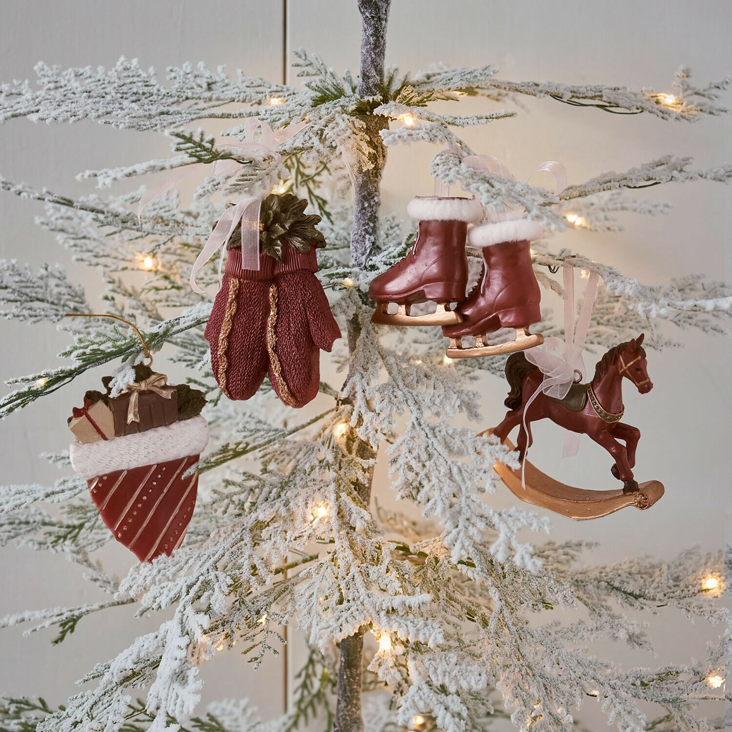 Závěsné ozdoby, 4dílná sada Maisonpetite Závěsné ozdoby, 4dílná sada Maisonpetite