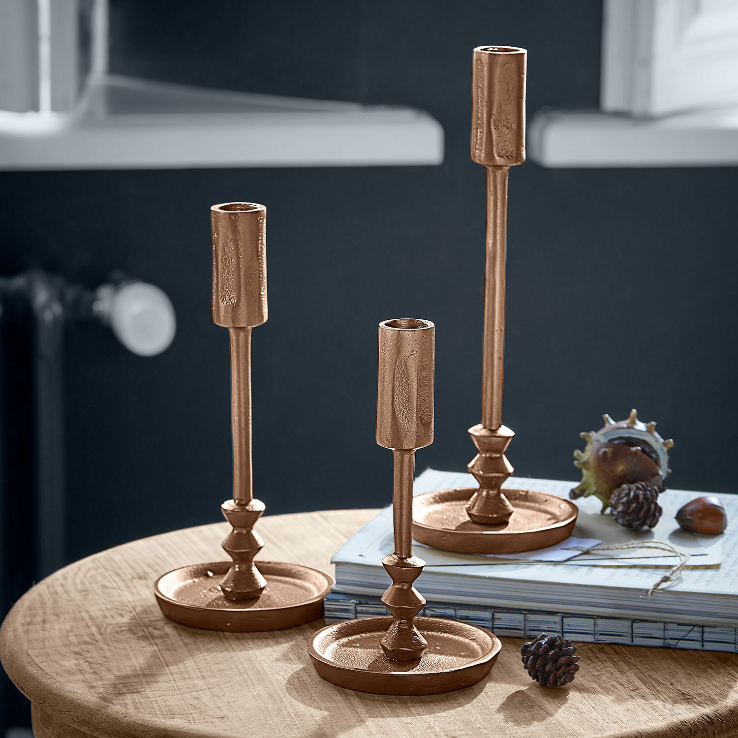 Svícny, 3dílná sada Rivandre