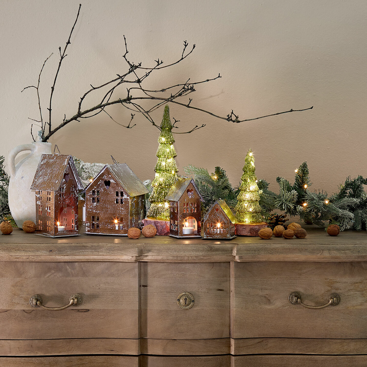 LED stromeček, 2dílná sada Merrton