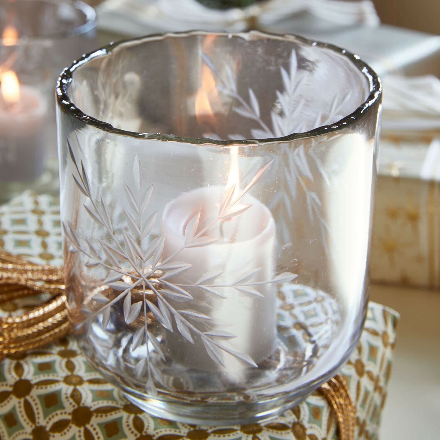 Nádobky na svíčku, 3dílná sada Selhild