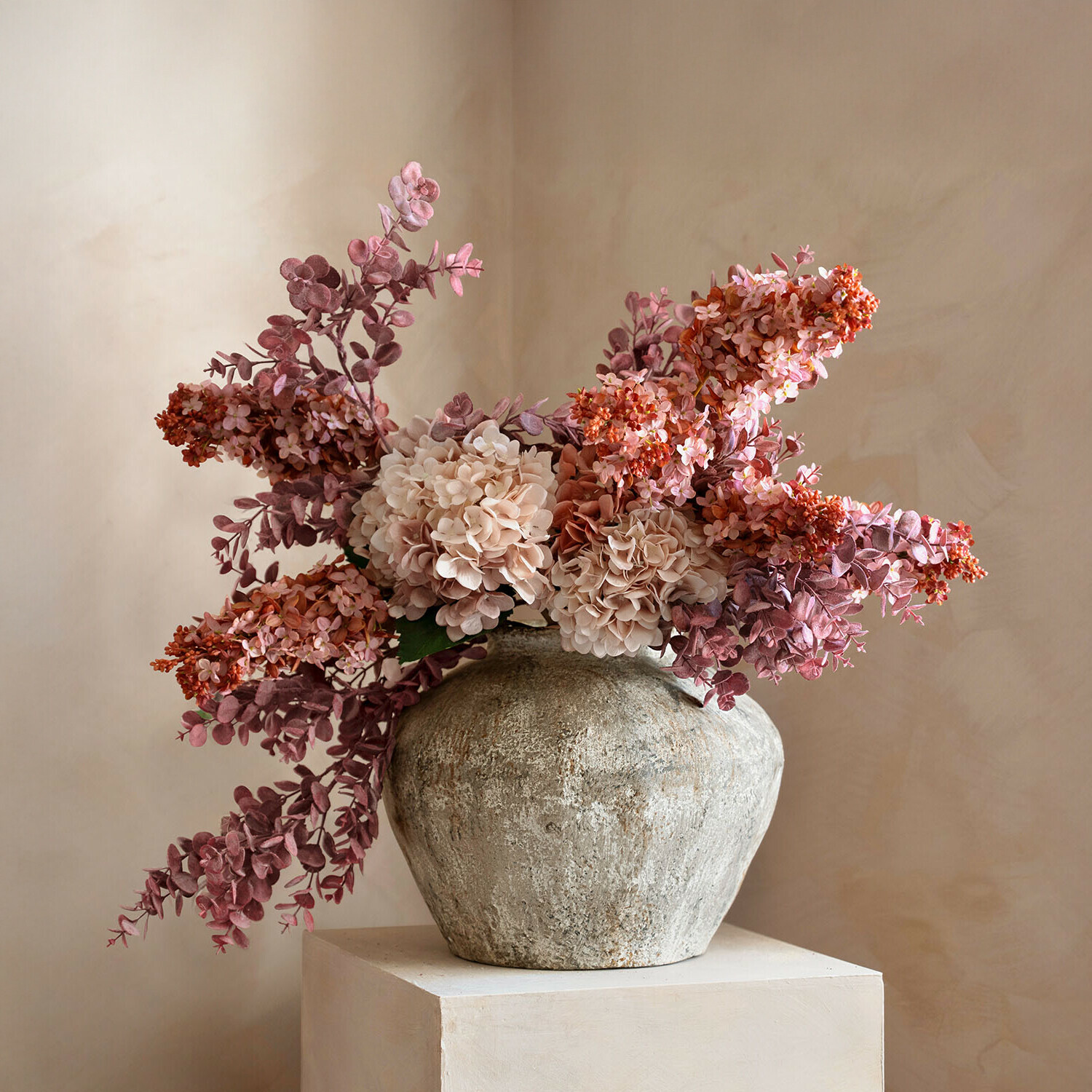 Dekorativní šeříky, 3dílná sada Ylvi