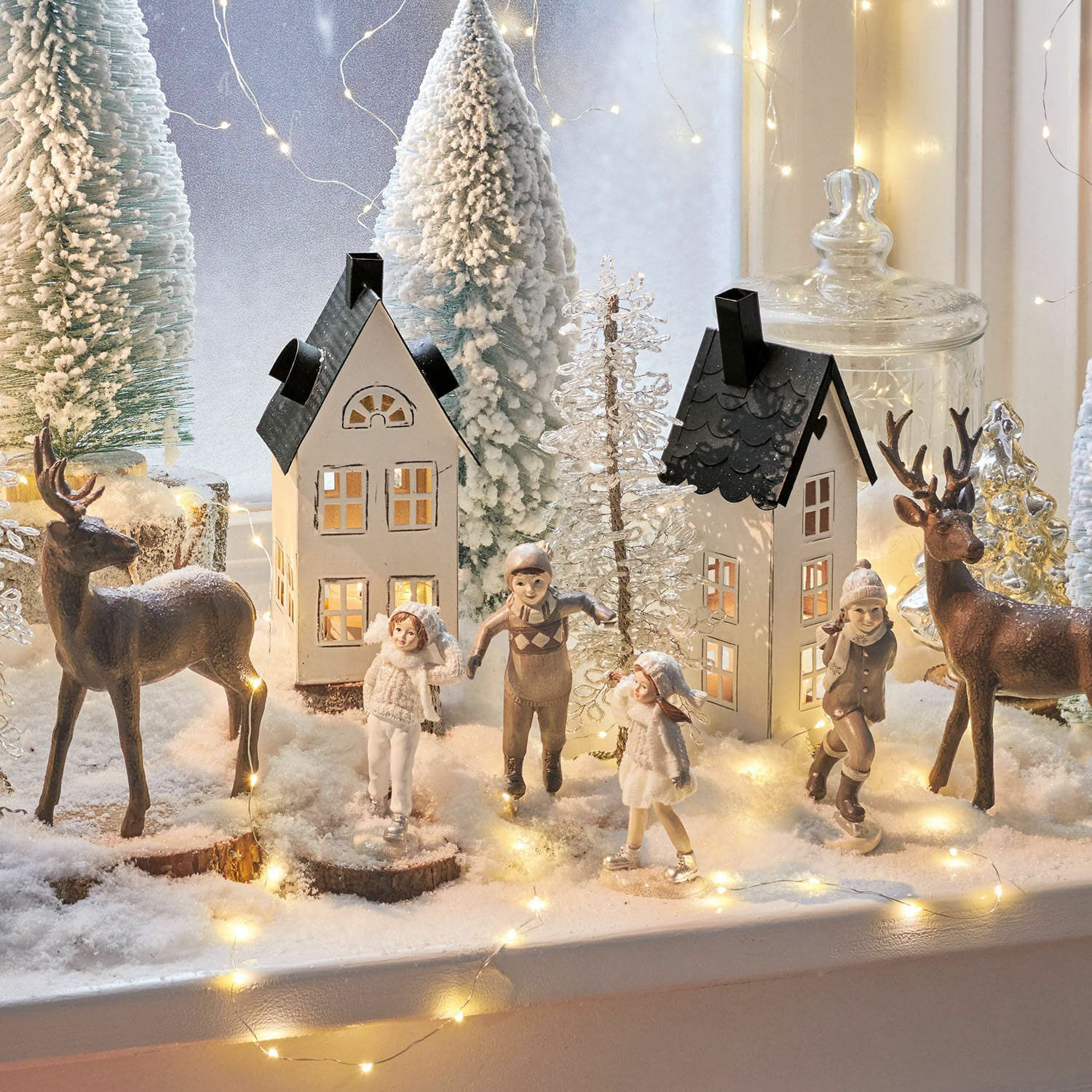 Dekorativní domečky, 2dílná sada Gunar